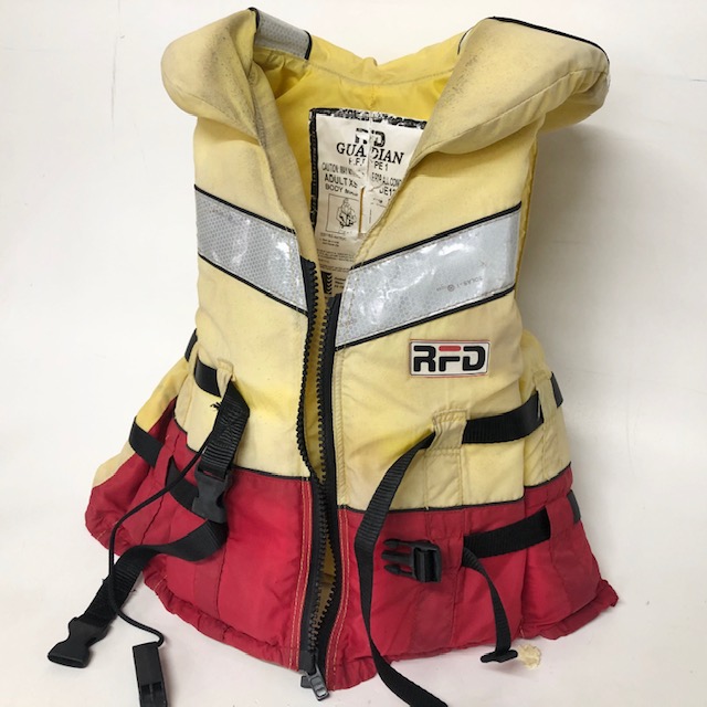 LIFE JACKET, RFD w Neck Cushion - Adult Ex Small